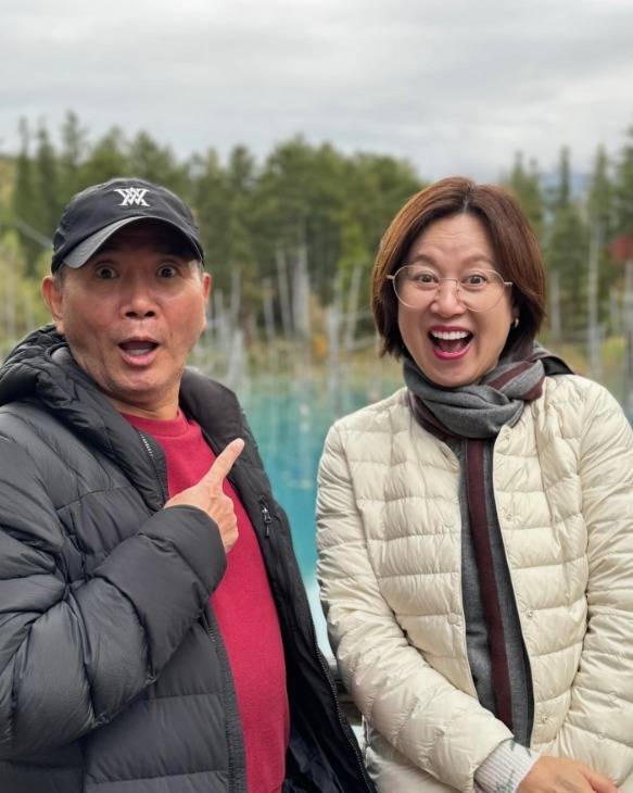 이봉원, 박미선 부부. 박미선 인스타그램 캡처