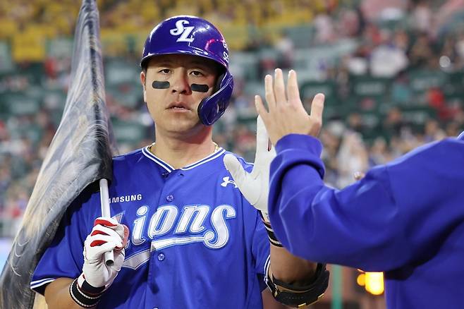 ▲ 강민호 ⓒ 삼성 라이온즈