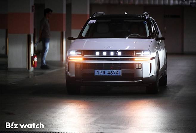 18일 서울 강서구 메이필드호텔에서 현대자동차가 수소전기차 '디 올 뉴 넥쏘'의 테크데이 및 시승회가 열리고 있다./사진=이명근 기자 qwe123@