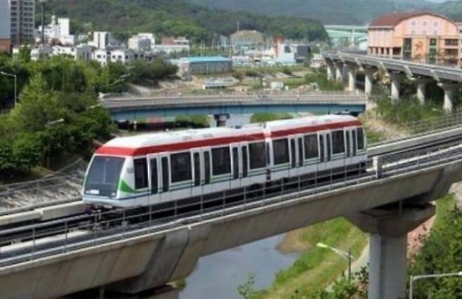 의정부경전철./사진제공=의정부시