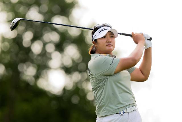 2언더파 70타를 친 유해란. 사진 제공=AFP연합뉴스