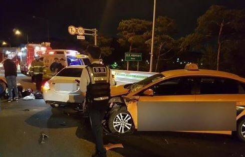 사고 당시 차량 모습 (사진=연합뉴스)