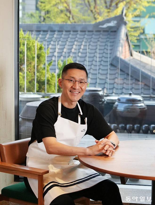 밍글스 오너 셰프인 강민구 셰프. 홍진환 기자 jean@donga.com·
