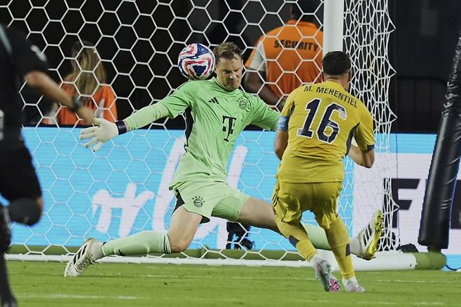 보카 주니어스 메렌티엘의 득점 장면. 사진=AP 연합뉴스