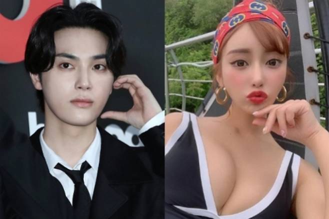 보이그룹 더보이즈 출신 가수 주학년이 일본 포르노배우 아스카 키라라와 함께 있는 사진이 공개됐다. 주학년은 아스카 키라라와 술자리에 동석한 사실이 확인돼 더보이즈에서 퇴출된 상태다. /사진=머니투데이 DB, 아스카 키라라 SNS 캡처