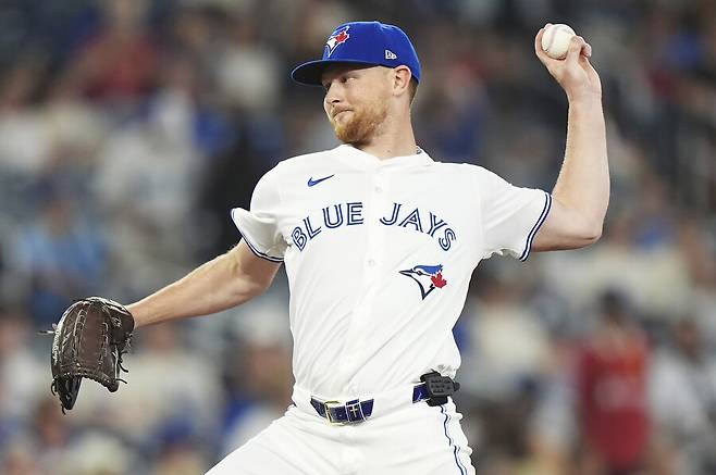 ▲ 에릭 라우어는 19일(한국시간) 애리조나와 경기에서 승리 투수가 됐다. ⓒ연합뉴스/AP