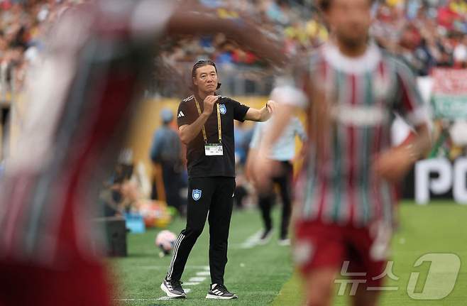 김판곤 울산 HD 감독. ⓒ AFP=뉴스1
