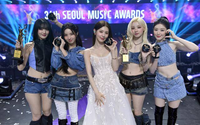 아이들이 '제34회 서울가요대상'에서 대상 트로피의 영광을 누렸다. '서울가요대상' 조직위원회 제공