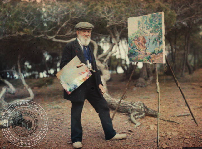 1914년 아게이에서 찍힌 기요맹의 사진. /파리 Société française de photographie 컬렉션