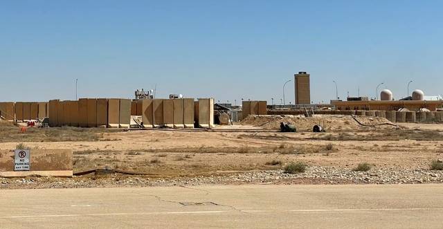 미군과 다른 서방 군대가 주둔하고 있는 이라크 서부의 ‘아인 알-아사드’ 공군기지. AFP 연합뉴스