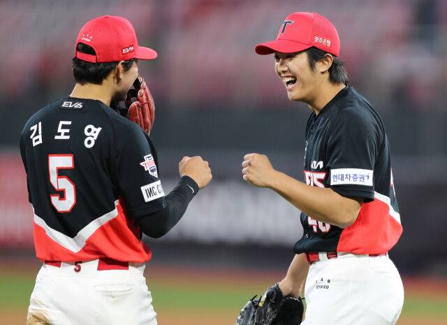 김도영(좌)과 이의리(우)./KIA 타이거즈