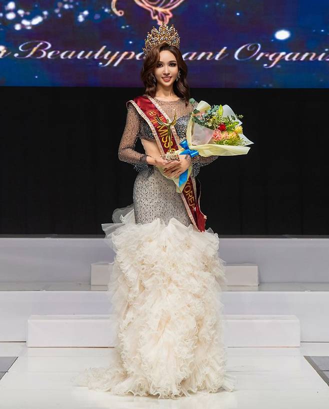 '미스 그랜드 인터내셔널' 한국 대표인 '미스 그랜드 코리아' 위너 김규리씨 (사진=KBO) *재판매 및 DB 금지