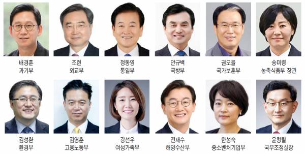 이재명 정부 1차 지명 장관 후보. /연합뉴스 제공