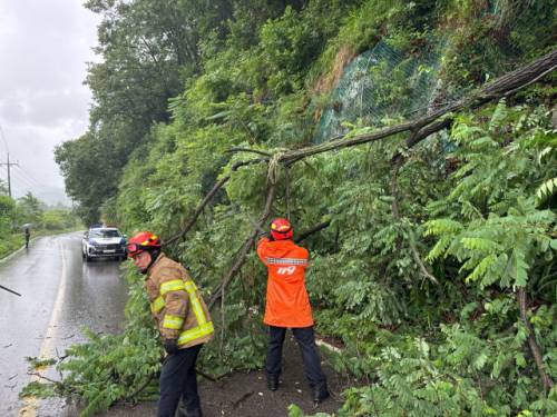 ◇이번달 20일부터 21일까지 올해 첫 장마기간 강원도에 최대 170㎜의 물폭탄이 쏟아지면서 침수 등 폭우 피해가 잇따랐다.