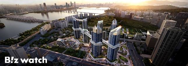 용산정비창 전면1구역 조감도/자료=HDC현대산업개발