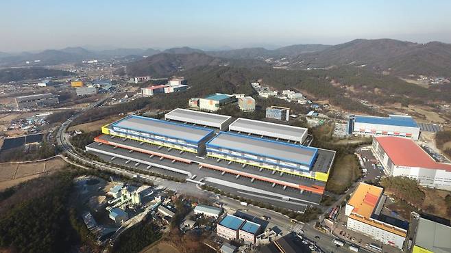 용인물류터미널 조감도.(업체측 제공) 사진=뉴스1