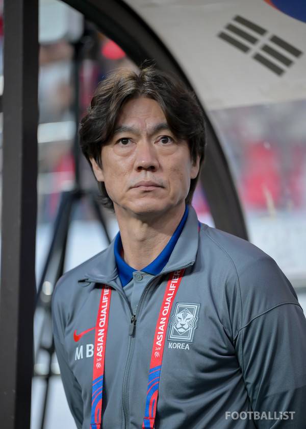 홍명보 남자 축구대표팀 감독. 서형권 기자