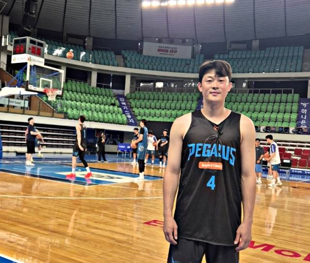 대구 한국가스공사 페가수스에서 뛰게 된 최창진. 채정민 기자