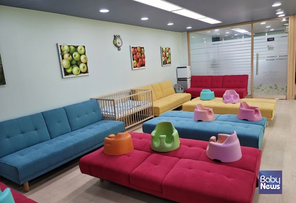 지오크리에이티브 구로센터 대기실 모습. ⓒ지오크리에이티브