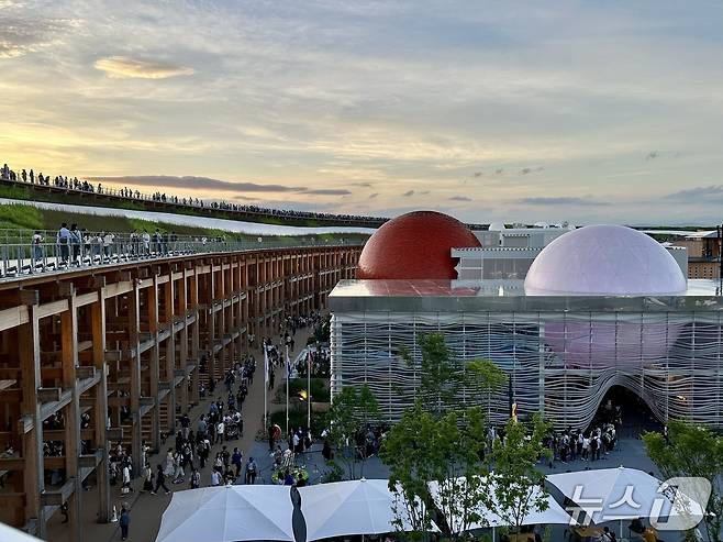 2025 오사카 간사이 엑스포 현장ⓒ News1 윤슬빈 기자