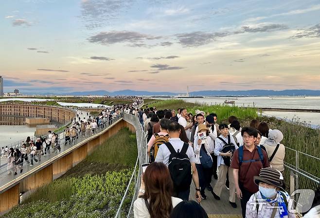 2025 오사카 간사이 엑스포 현장ⓒ News1 윤슬빈 기자