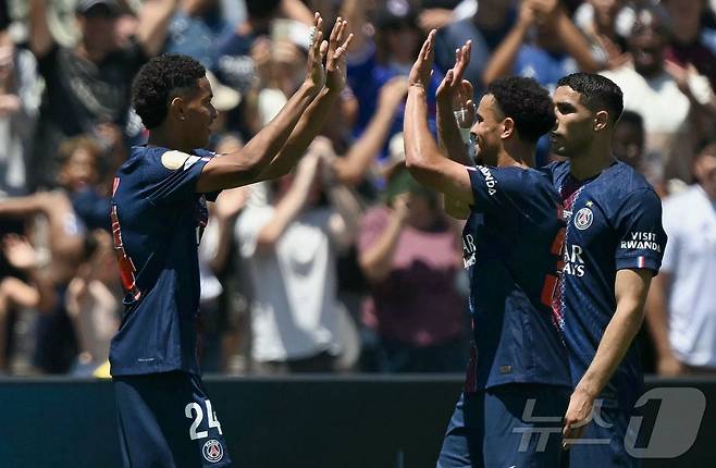 파리 생제르맹이 클럽월드컵 16강에 진출했다. ⓒ AFP=뉴스1