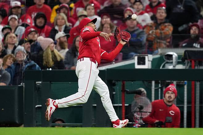 칸델라리오는 3루수로서 수비가 좋은 선수는 아니다. AFP연합뉴스