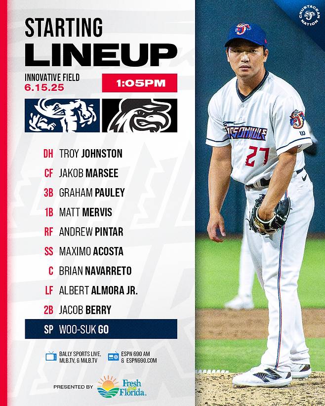 잭슨빌 점보슈림프 SNS