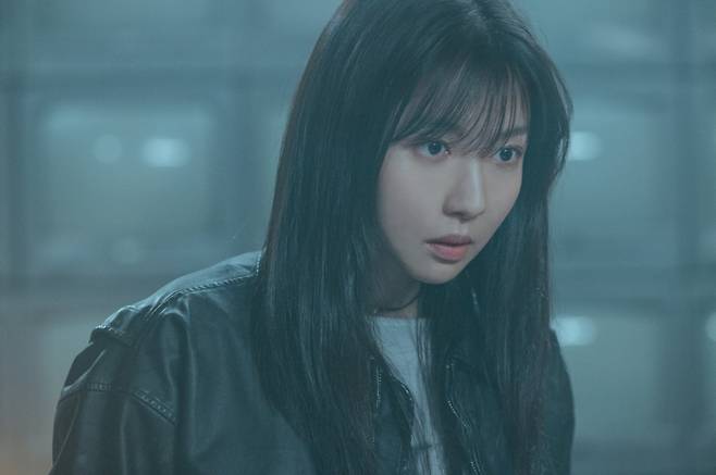 ‘괴기열차’ 속 주현영 (사진=NEW 제공)