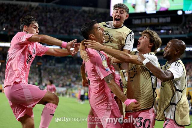 16강 토너먼트 진출에 성공한 인터 마이애미 CF. /게티이미지코리아