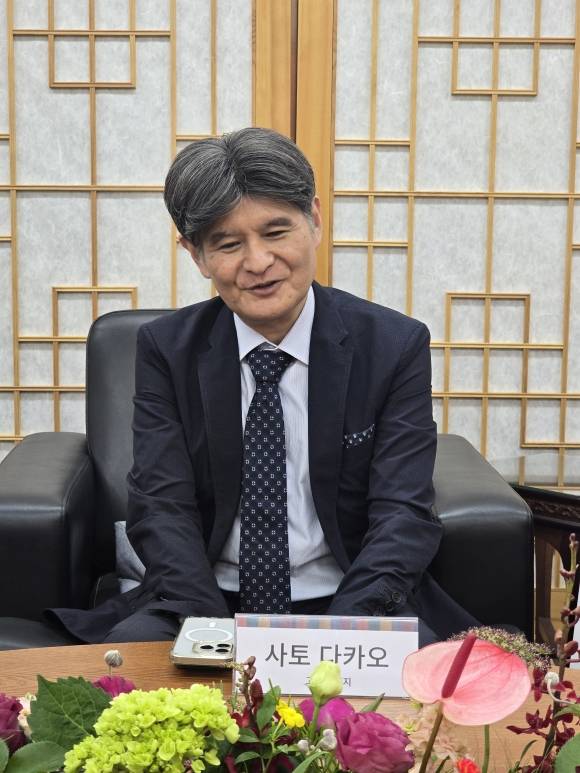 사토 다카오 일본 고덕원 주지 윤수경 기자