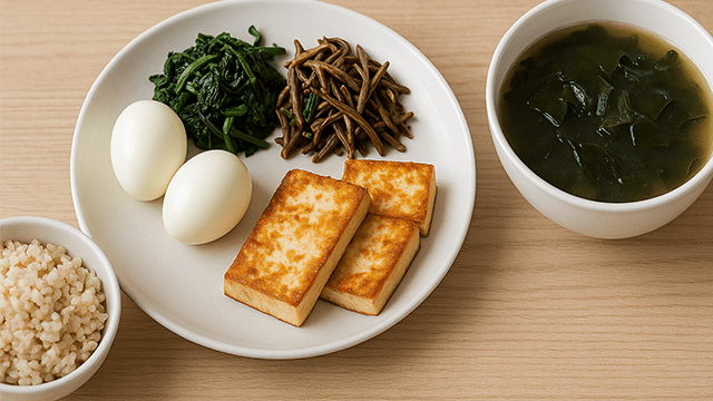 한식형 고단백 식단|출처: Chat GPT