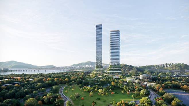 삼표레미콘 부지 사전협상 조감도(서울시 제공).