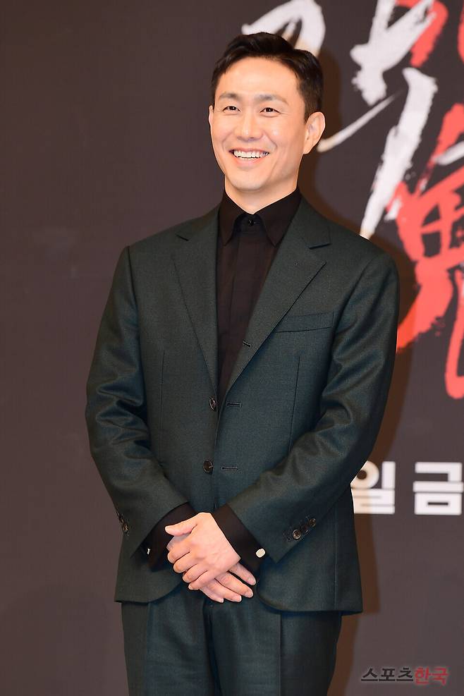 SBS 금토드라마 '악귀' 제작발표회에 참석한 배우 오정세. ⓒ이혜영 기자 lhy@hankooki.com