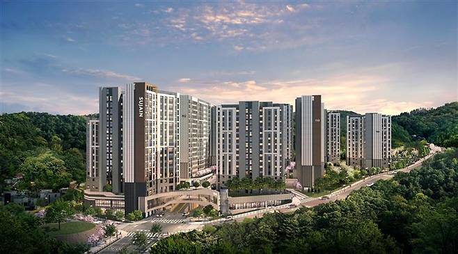 대전 문화공원 수자인 조감도. BS한양