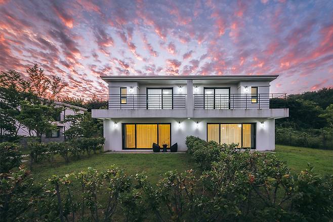 서귀포시 남원읍에 위치한 기린빌라리조트 전경 / 사진=기린빌라리조트