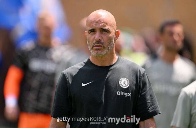 과감한 로테이션을 가동한 엔조 마레스카 감독. /게티이미지코리아