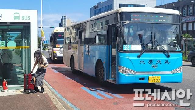 ▲제주 시내버스.ⓒ프레시안