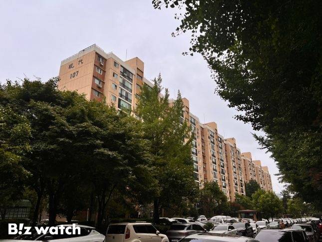 강남구 압구정동 신현대아파트 압구정2구역 단지 전경/사진=김미리내 기자