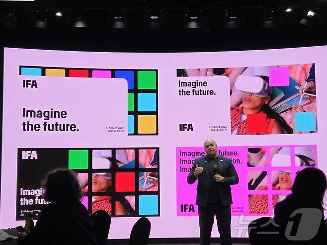 라이프 린트너 IFA 최고경영자(CEO)는 26일 서울 강남구 코엑스에서 기자간담회를 진행했다. 2025.06.26/뉴스1 ⓒ News1 박주평 기자