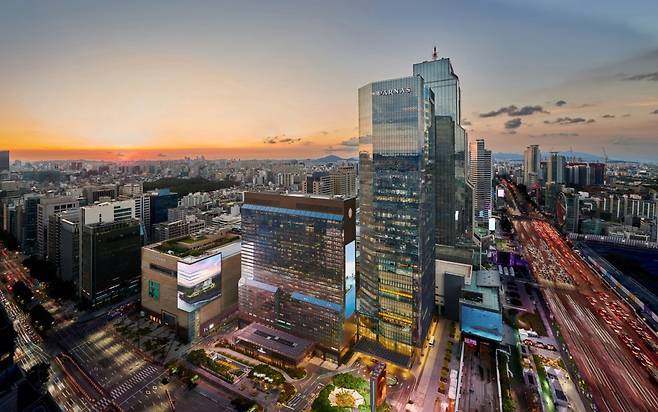 그랜드 인터컨티넨탈 서울 파르나스.