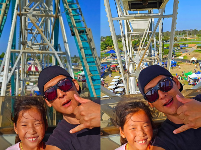 박준형 딸과 박준형./박준형 SNS