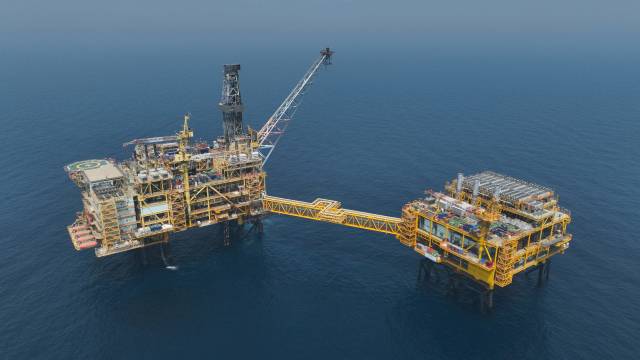 포스코인터내셔널이 운영 중인 미얀마 해상 가스전의 모습. 사진제공=포스코인터내셔널