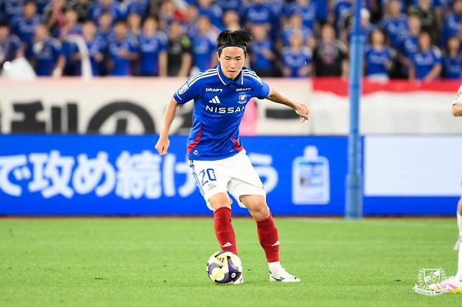 K리그 울산 HD, 전북 현대에서 뛰었던 요코하마 F.마리노스 아마노 준. /사진=요코하마 F.마리노스 홈페이지 캡처