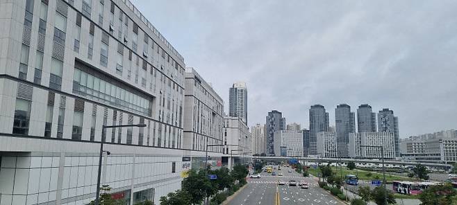 어진동 오케스트로 데이터센터 입지 전경. 사진=이희택 기자.