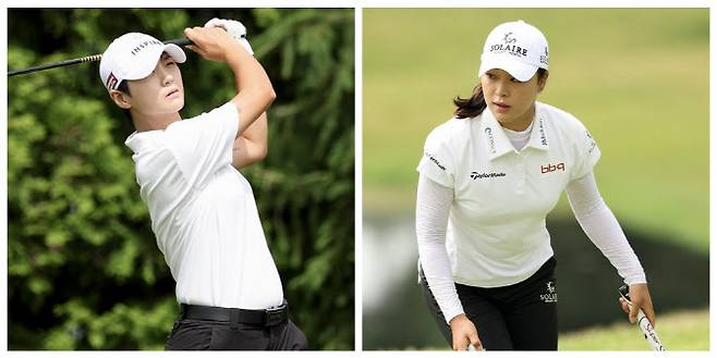 왼쪽부터 박성현, 윤이나(사진=AFPBBNews)