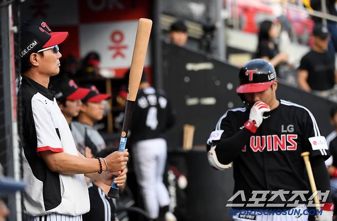 이적생 천성호를 7번 타자 1루수로 선발 출장 시킨 염경엽 감독의 안목은 정확했다.