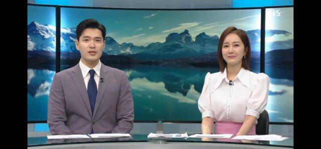 '모닝와이드' 진행을 맡아온 김주우, 이혜승 아나운서. SBS 방송 캡처