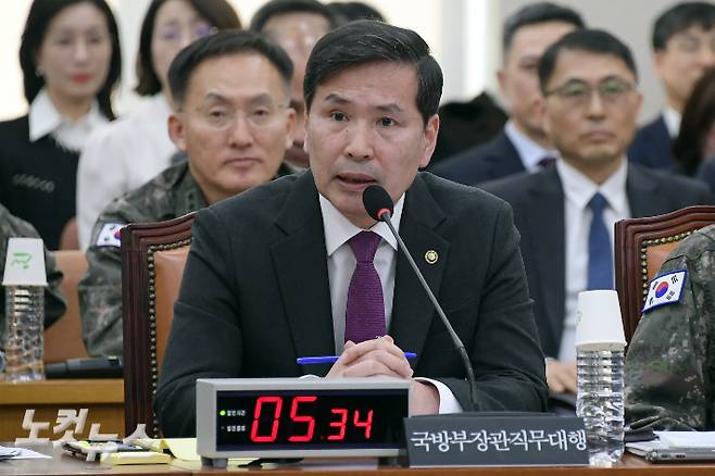 김선호 국방부 장관 직무대행. 윤창원 기자