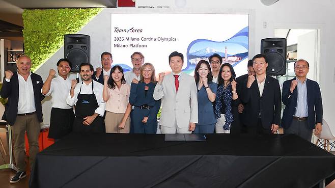 대한체육회가 2026 밀라노코르티나동계올림픽대회 기간 중 운영될 '코리아하우스'와 '급식지원센터'의 공식 장소를 선정하고, 이와 관련한 협약 및 계약을 체결했다고 27일 밝혔다. (사진=연합뉴스)